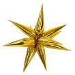 24Pcs Aluminum Foil Balloons Set Explosion Star Balloons for Wedding Celebration Holiday Party Arrangement Decoration