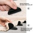24 Pairs 1 Inch Round Hook and Loop Dots,Black Double Sided Sticky Tape Self Adhesive Nylon Sticky Back Strips Hook Loop Fasteners