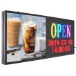 VEVOR Programmable LED Sign, P6 Full Color LED Scrolling Panel, DIY Custom Text Animation Pattern Display Board, WIFI USB Control Message Shop Sign for Store Business Party Bar Advertising, 99x41cm