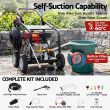 Giantz Petrol High Pressure Washer 3000PSI 7HP 4 Stroke Cleaner Commercial Red
