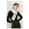 Beige USB Electric Heated Scarf - Portable Puffer Neck Warmer with 3-Level Heat Control for Winter