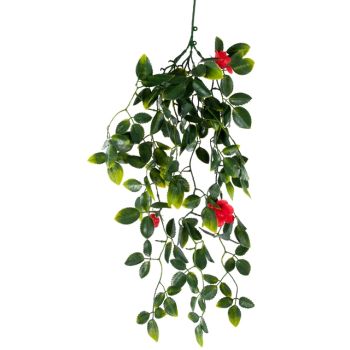 Red Mixed Hanging Foliage UV 60cm