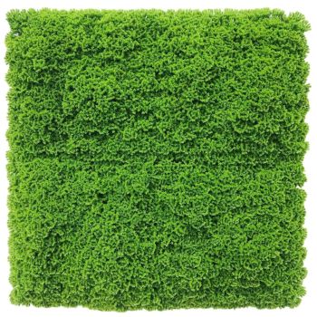 Fresh Natural Green Artificial Moss / Green Wall UV Resistant 1m x 1m