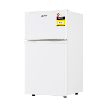 Devanti 85L Bar Fridge Mini Freezer Refrigerator White