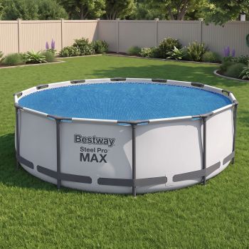 Bestway Pool Cover Solar Fits 3.66m Round Above Ground Swimming Pool Blanket
