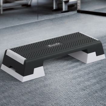 Everfit 3 Level Aerobic Step Adjustable Stepper for Home Workouts