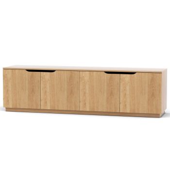 Artiss TV Unit Entertainment Unit Storage Cabinet 180cm Pine