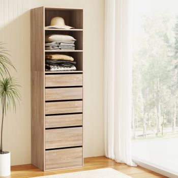 Artiss 6 Chest of Drawers Tallboy Cabinet Pine