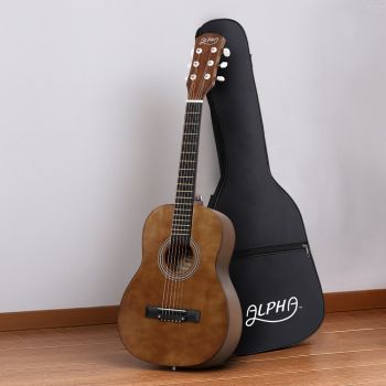 Alpha 31" Steel String Acoustic Guitar Portable