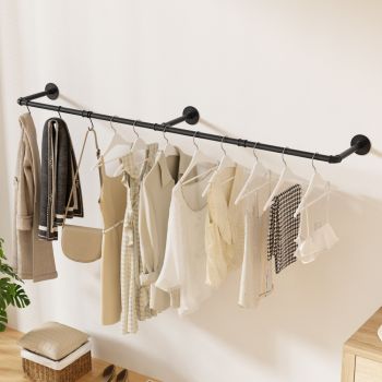 Artiss Clothes Rack Floating Metal