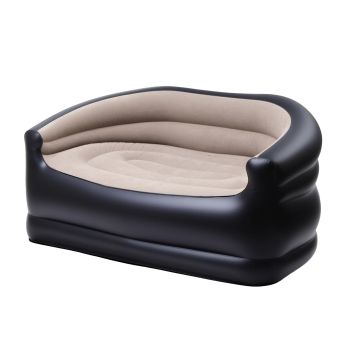 Gardeon Outdoor Air Sofa Inflatable Couch Two-Seater Lounge Chair with Pump Blow Up Couches for Camping