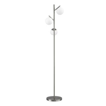 Artiss 3-Light Tree Floor Lamp 165cm Tall Standing Light with Sphere Glass Shades for Modern Homes