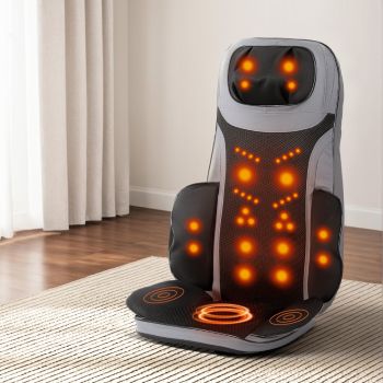 Livemor 8-nodes Full Back Massage Cushion Heating Massage Seats