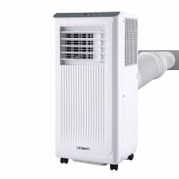 Devanti Portable Air Conditioner 5000 BTU 3-in-1 with Remote Control