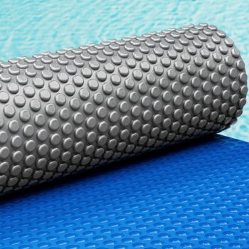 Aqua Buddy Pool Cover 600 Micron Bubble Heat Solar Blanket Blue Silver 8x4.2m