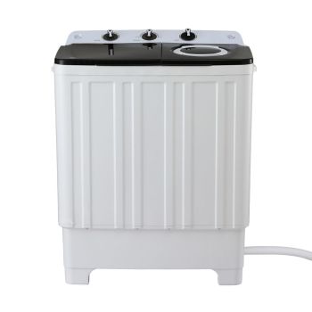 Devanti Portable Washing Machine Twin Tub 7KG White