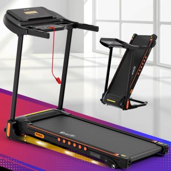Everfit Treadmill Electric Home Gym Fitness Exercise Equipment Incline 390mm
