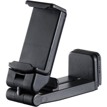 Urbanoki Airplane Phone Holder Mount 360° Rotation Stand for Travel Desk - Black