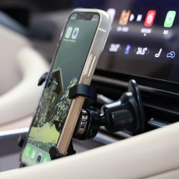 Urbanoki Air Vent Car Phone Holder Mount Strong Grip for Smartphones - Black