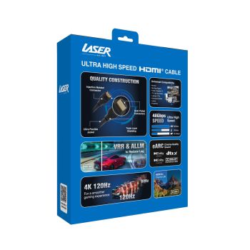 Laser Ultra High Speed HDMI Cable 8K 2M