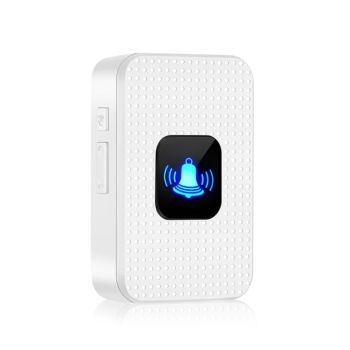 Laser Smart Full HD Video Doorbell White with Chime