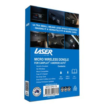 Laser Wireless CarPlay Micro Dongle