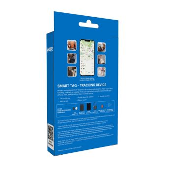 Laser Mini Keyring Smart Tag Coral Pink