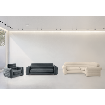 Intex Corner Sofa L-Shaped Inflatable Couch 68575