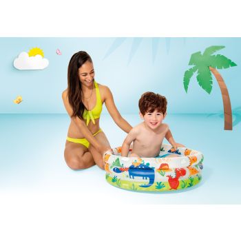 Intex Dino Buddies 3-Ring Inflatable Kiddie Pool 57106