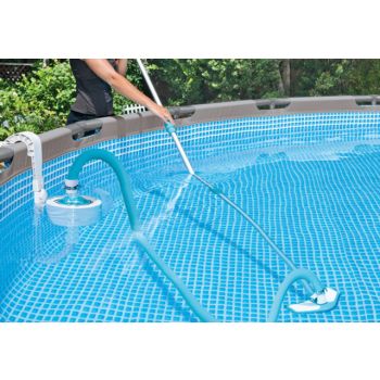 Intex 7.6m x 3.8cm Vacuum Pool Hose Lightweight/Flexible/Removable Fitting 29083