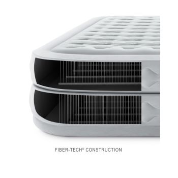 Intex Single Dura-Beam Deluxe Supreme Air-Flow Air Mattress 51cm 64488