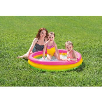 Intex Sunset Glow Inflatable Kiddie Pool - 113 x 25cm 57412