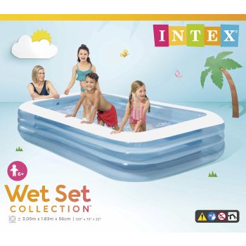 Intex Swim Center Family Inflatable Pool 58484