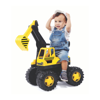 Volta Kick A Long Construction Digger Push Scooter 3+ SHP712