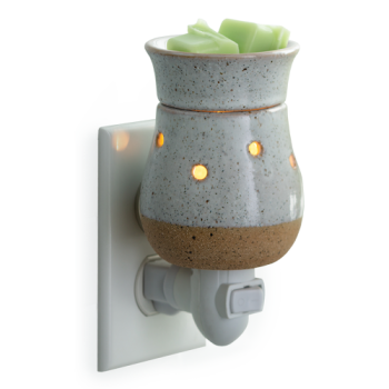 Rustic White  Pluggable Warmer