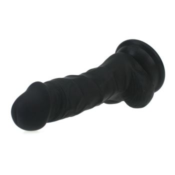 X-Men Realistic Dildo Veined Shaft W Balls Black
