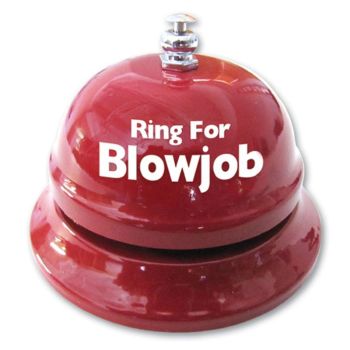 Novelty Ring For Blowjob Table Bell