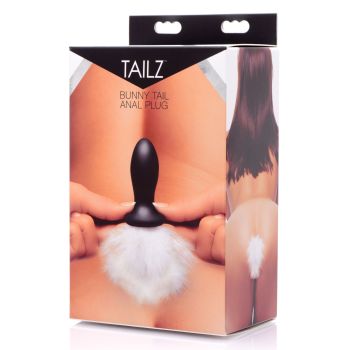 Tailz White Bunny Anal Plug