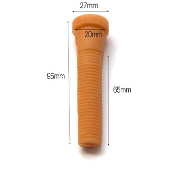 Samland 36pcs 95mm Long Chicken Plucker Poultry Fingers-36XFINGER96