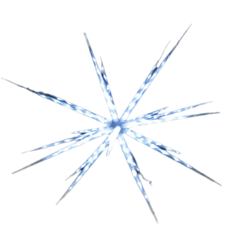 Samland 160 Led Blast Ice Star Ball Christmas Light Decoration White