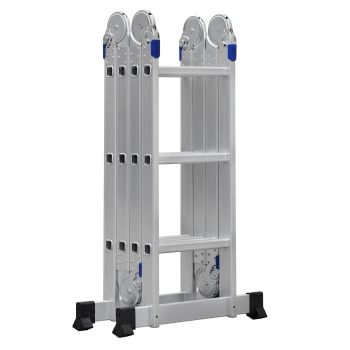 Samland 3.6M Multi-Purpose Aluminium Ladder  - 4 X 3 Rungs-LA303