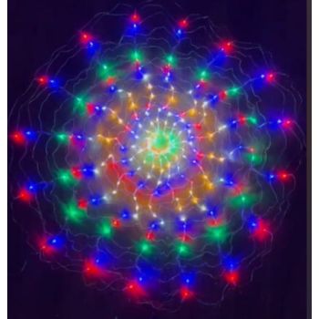 Samland Led Round Circle Wave Effect Fairy Light for Christmas Decoration-256RD