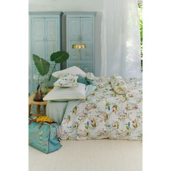 Singerie Double Cotton White Quilt Cover Set By Pip Studio