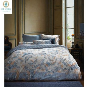 Royal Birds Cotton Blue Quilt Cover Set By Pip Studio