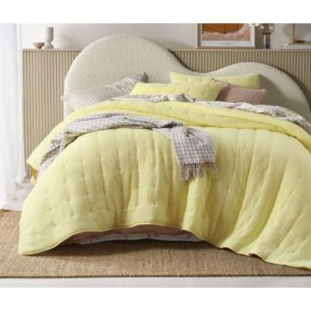 Hugo Butter Coverlet by Vintage Design Homeware King