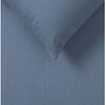 Hemp Sky Blue Sheet Set by Vintage Design Homeware Queen