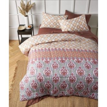 Pippa Printed Microfibre 3 Piece Comforter Set by The Big Sleep King