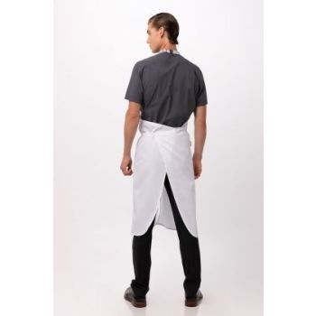 Brio Chef White Bib Apron by Chef Works