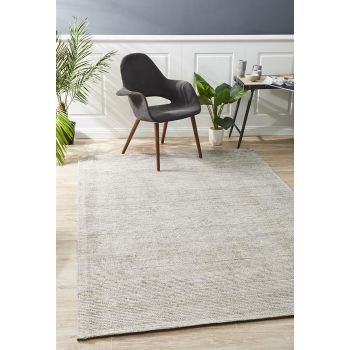 Allure Stone Cotton Rayon Rug by Rug Culture - 400x300CM
