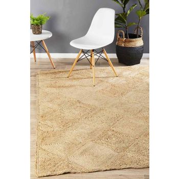 Atrium Hatch Natural By Rug Culture - 270X180CM - RECTANGLE